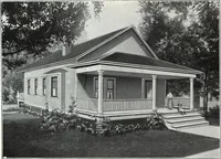 An illustration from A plan book of Harris homes. (1918)