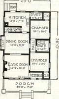 An illustration from A plan book of Harris homes. (1918)