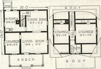 An illustration from A plan book of Harris homes. (1918)