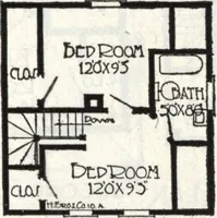 An illustration from A plan book of Harris homes. (1918)