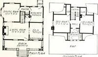An illustration from A plan book of Harris homes. (1918)