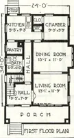An illustration from A plan book of Harris homes. (1918)