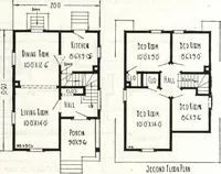 An illustration from A plan book of Harris homes. (1918)