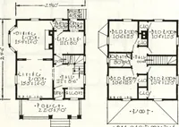 An illustration from A plan book of Harris homes. (1918)