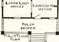 An illustration from A plan book of Harris homes. (1918)
