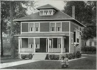 An illustration from A plan book of Harris homes. (1918)