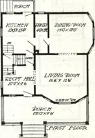 An illustration from A plan book of Harris homes. (1918)