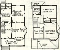 An illustration from A plan book of Harris homes. (1918)