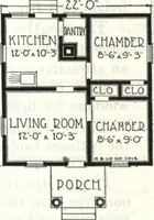 Picture 138 of 221 from A plan book of Harris homes. (1918), leaf 74