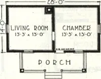 An illustration from A plan book of Harris homes. (1918)