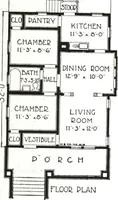 An illustration from A plan book of Harris homes. (1918)