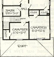 An illustration from A plan book of Harris homes. (1918)