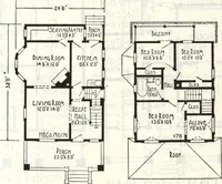 An illustration from A plan book of Harris homes. (1918)
