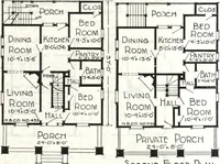 An illustration from A plan book of Harris homes. (1918)