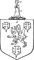 An illustration from A visitation of the county of Kent (1906)