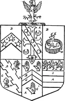 Picture 120 of 148 from A visitation of the county of Kent (1906), leaf 153
