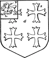 An illustration from A visitation of the county of Kent (1906)
