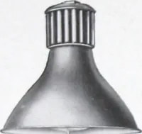 An illustration from Abolites porcelain-enameled steel reflector equipment for efficient and economical industrial lighting. (1919)
