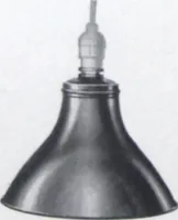 An illustration from Abolites porcelain-enameled steel reflector equipment for efficient and economical industrial lighting. (1919)