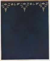 An illustration from Acme quality decorators' system of artistic and sanitary wall decorations with exclusive designs for the treatment of walls and ceilings shown in colors, stencils, and stenciling materials. (1914)