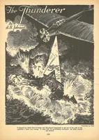 An illustration from Air Wonder Stories, Vol. 1, No. 7 (January 1930) (1930)