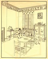 An illustration from Alabastine home color book (1928)