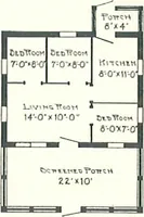 An illustration from Aladdin Houses 1915 (1915)