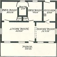 An illustration from Aladdin Houses 1915 (1915)