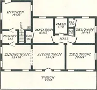 An illustration from Aladdin Houses 1915 (1915)