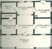 An illustration from Aladdin Houses 1915 (1915)