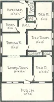 An illustration from Aladdin Houses 1915 (1915)
