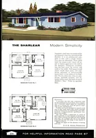 An illustration from Aladdin readi-cut homes (not prefabricated) : sold by the golden rule. (1963)