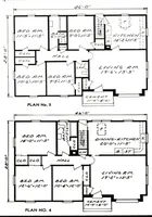 An illustration from Aladdin readi-cut homes (not prefabricated) : sold by the golden rule. (1963)