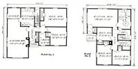 An illustration from Aladdin readi-cut homes (not prefabricated) : sold by the golden rule. (1963)