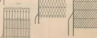 An illustration from Album des meubles de jardins et porte-bouteilles (1885)