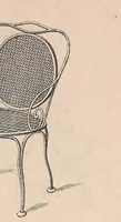 An illustration from Album des meubles de jardins et porte-bouteilles (1885)