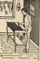 An illustration from Alladin homecraft market place (1915)