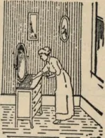 An illustration from Alladin homecraft market place (1915)