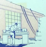An illustration from Aluminum paint, a treatise on the physical properties of aluminum paint and its uses in modern industry / by Junius D. Edwards. (1925)