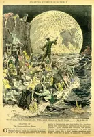 An illustration from Amazing Stories Quarterly, Vol. 1, No. 1 (Winter 1928) (1928)