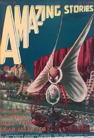 An illustration from Amazing Stories, Vol. 1, No. 2 (May 1926) (1926)