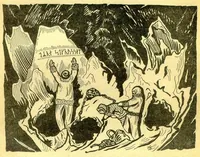 An illustration from Amazing Stories, Vol. 1, No. 2 (May 1926) (1926)