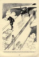 An illustration from Amazing Stories, Vol. 4, No. 4 (July 1929) (1929)