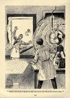 An illustration from Amazing Stories, Vol. 4, No. 4 (July 1929) (1929)