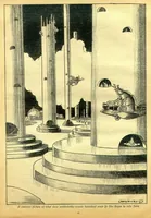 An illustration from Amazing Stories, Vol. 5, No. 1 (April 1930) (1930)