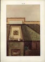 An illustration from American decorator: a collection of colored sketches for the use of painter and decorators. (1917)