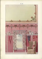 An illustration from American decorator: a collection of colored sketches for the use of painter and decorators. (1917)