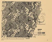 Picture 3 of 10 from Ancient Chinese figured silks excavated by Sir Aurel Stein at ruined sites of Central Asia (1920), leaf 10