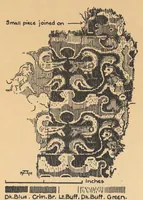 Picture 4 of 10 from Ancient Chinese figured silks excavated by Sir Aurel Stein at ruined sites of Central Asia (1920), leaf 10