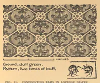 Picture 9 of 10 from Ancient Chinese figured silks excavated by Sir Aurel Stein at ruined sites of Central Asia (1920), leaf 18